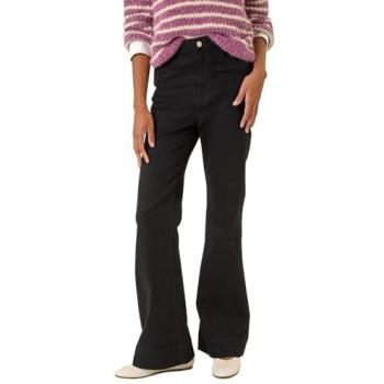Pantalon à poches stretch flare Roman