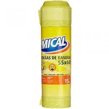 Bolsa Mical Cierre Fácil 55x60 15 Und
