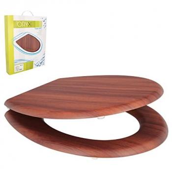 Oryx Asiento WC de Madera Nogal