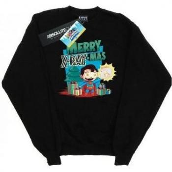 DC Comics Womens Super Friends Merry X-RayMas Sweatshirt