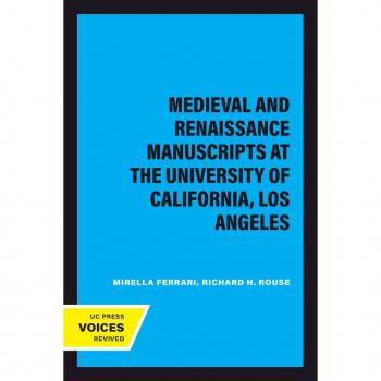 Vitalsource Technologies, Inc. Medieval and Renaissance Manuscripts at the University of California, Los Angeles