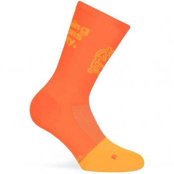 Calcetines Tricotados Unisex Unity Naranja