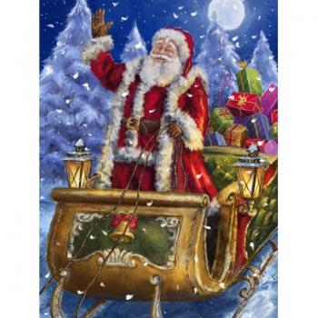 Weihnachtsfreude Diamantmalerei 20X30CM