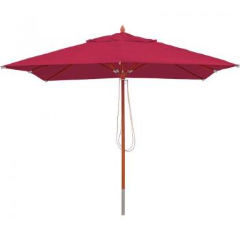 HEGELE Polyester-Holz Gartenschirm