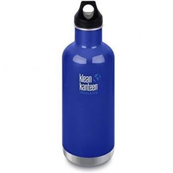 Coastal Waters Vakuum‑Flasche Klean Kanteen Classic mit Schleifenverschluss 32 oz