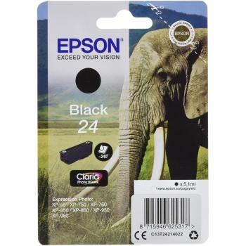 Epson C13T24214022 Tintenpatrone schwarz