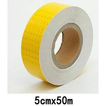5cm x 50m Car and Motorcycle Reflective Warning Stickers