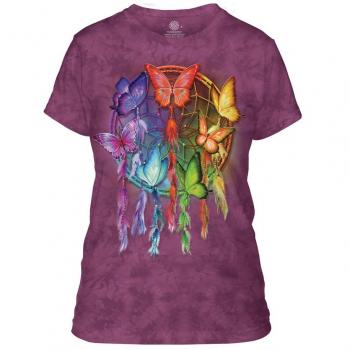 Violette Rainbow Butterfly T-Shirt (X‑Large) – Mountain Junior’s Traumfänger