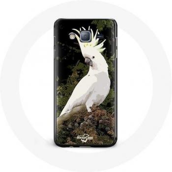 White Cockatoos and Parrots Tree Case for Samsung Galaxy Grand Prime