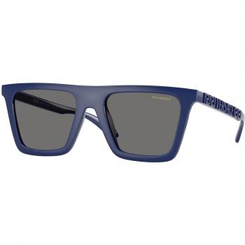 Versace Solglasögon VE4468U – Polariserat blått, 53 mm, för herrar