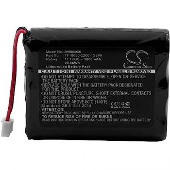 Batterie Li-Ion 11,1V pour haut-parleurs Marshall TF18650-2200-1S3PA