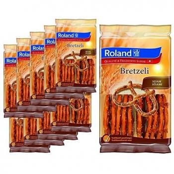 Bretzels con Semillas de Sésamo Roland 100g
