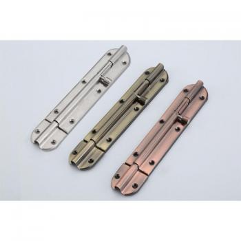 1Pc 4/6 Inch Long Red Bronze Zinc Alloy Hasp Stapler