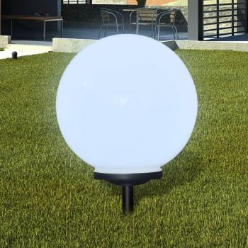 VidaXL Lámpara de camino de jardín LED 40 cm con pincho de tierra