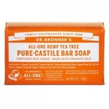 Dr. Bronner's Jabón Castilla Árbol del Té 140 g