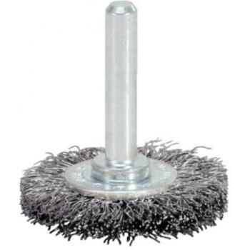 Trapano: Spazzola a disco 0,3 mm Ø 63 mm in filo d’acciaio inox