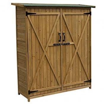 Armoire de Rangement Extérieur Gardiun Sundy 140x50x162 cm