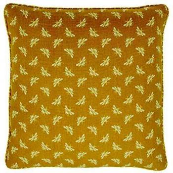 Walton & Co 100% Cotton Bumblebee Cushion