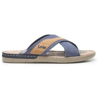 Sandalias Lois para hombre abiertas, color marrón, talla 45