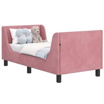 Bedframe tout-petit rose 70x140 cm – VidaXL