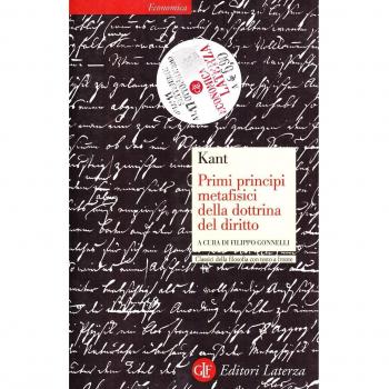 Primi principi metafisici della dottrina del diritto. Testo tedesco a fronte