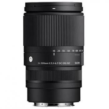 Sigma Contemporary 16‑300mm F3.5‑6.7 DC OS Zoomobjektiv Schwarz für Sony E‑Mount