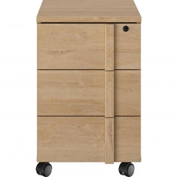 Moderner Rollcontainer GAMI Faro, 42cm breit