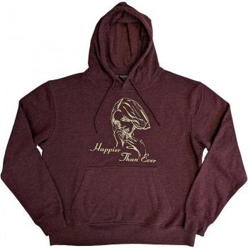 Billie Eilish Unisex Happier Than Ever Pullover Hoodie M chocolade