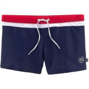 BUGATTI Claas Boxer-Badehose, Herren, marine, mit farblichen Highlights