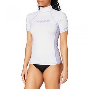 Cressi Camiseta Natación Mujer Blanco UPF 50+