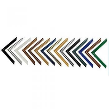 Marco de plástico Homedeco-24 35x56 cm en color negro apagado