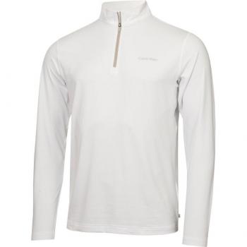CK Newport White Half Zip, Size M