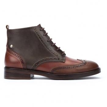 Bottines en cuir PUERTOLLANO W3C avec lacets