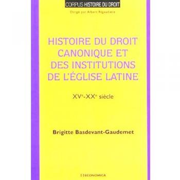 Histoire du droit canonique