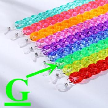Chaîne réglable pour lunettes de soleil colorées