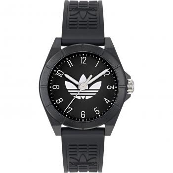 Adidas Originales Quarz-Uhr PROJECT FOUR AOST24568, Resinarmband, Unisex