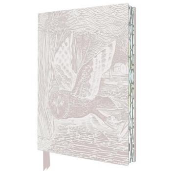 Angela Harding Marsh Owl Artisan Art Notebook (Flame Tree Journals)