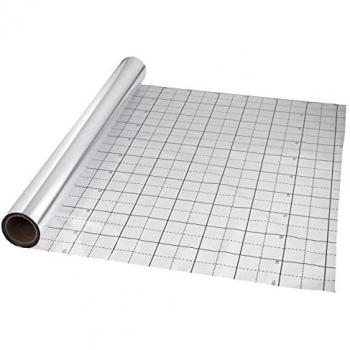 Película reflectante de aluminio 50 metros x 1 metro
