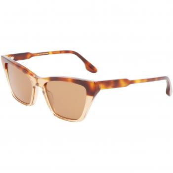 Victoria Beckham 638S “Havana” Brown Lenses, Medium Size