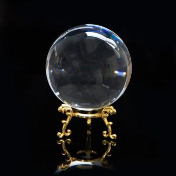 Cristal Gigante con Base “Rayo de Colores”