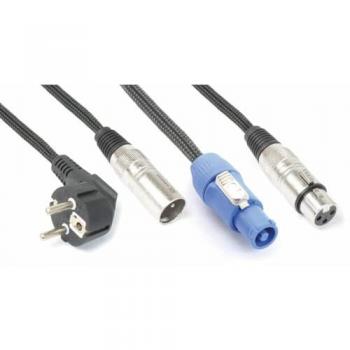 Effet Luminaires Cordon Combiné 10 m – Alimenter & Contrôler DMX