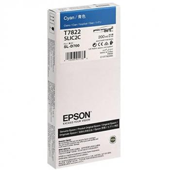 Epson T7822 – Kleur Cyan 200 ml, geschikt voor SL‑D700