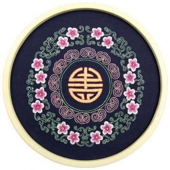 Kreatives Diamantbild Blumen DIY Set