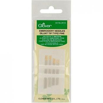 Clover 2.25×7.08×12.16 cm Multicoloured Fine Blunt Needles