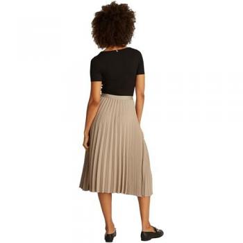 Tommy Hilfiger Eleganter Midi-Rock mit Falten