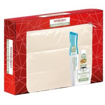 Deborah Pochette Formula Pura 02 Mascara Aquawash + Smalto Rafforzatore Multiuso