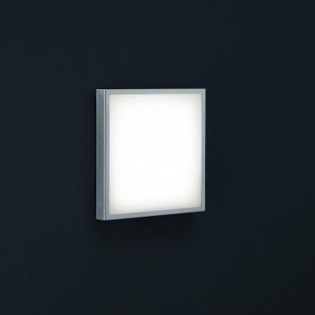 Edelstahl-Wandleuchte Scala mit LED-Licht