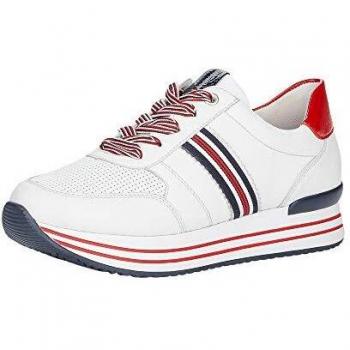 Remonte Halbschuh schnürschuh strassenschuh D1305, weiß, Größe 36