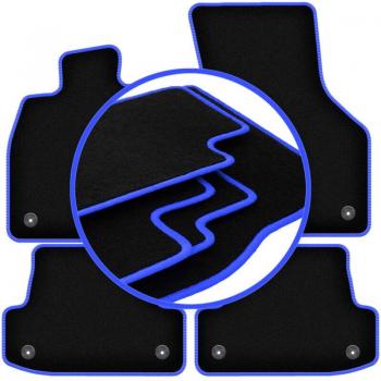 Tapis de voiture CARLUX-BLUE pour Audi A3 berline (2012-)