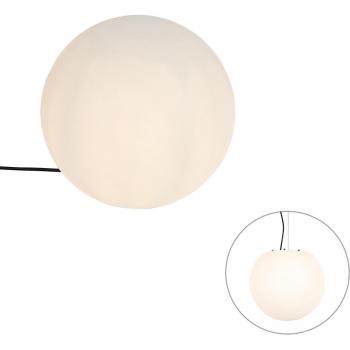 Nura Lampe d'extérieur moderne blanche 35 cm IP65